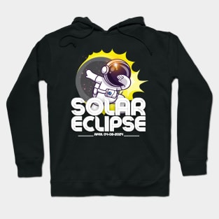 Solar Eclipse April 04 08 2024 Space Hoodie